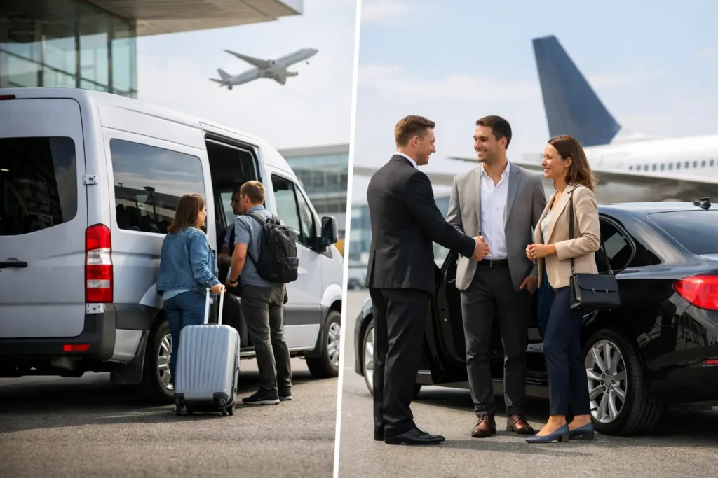 Airport Shuttle or Private Car - Which Is Best?