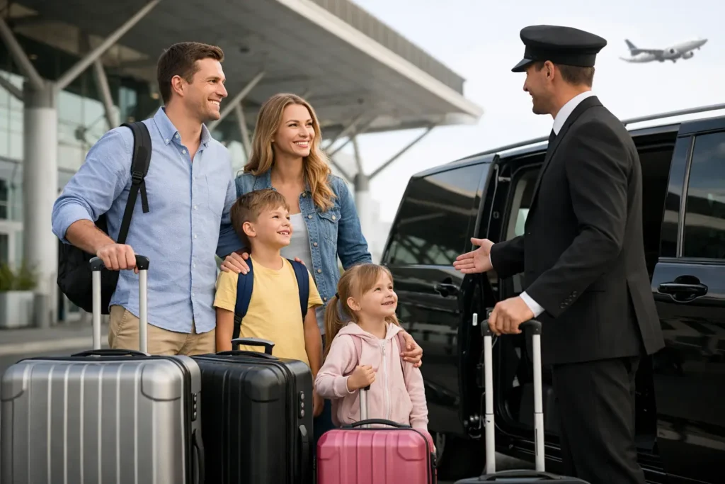 Family Airport Transfer With Luggage Made Easy
